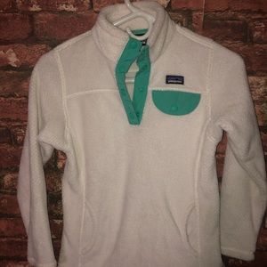 Girl Patagonia Snap-T Fleece Pullover